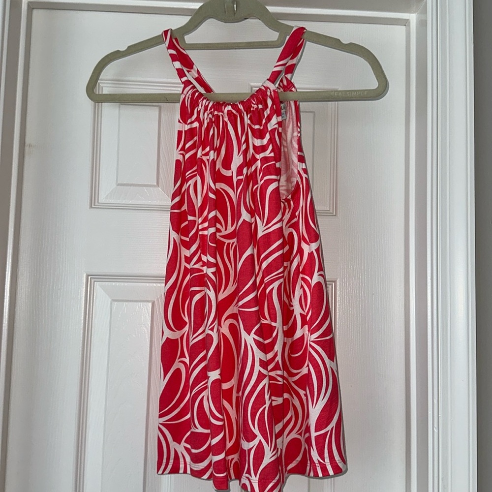 Boden halter tie neck top